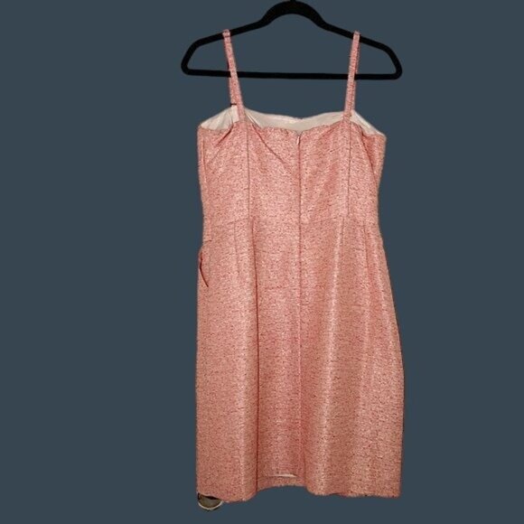 ANTONIO MELANI- WOMENS SPAGUETTI STRAP SQUARE NECK KNEE LENGHT DRESS SIZE 12 - Picture 5 of 8